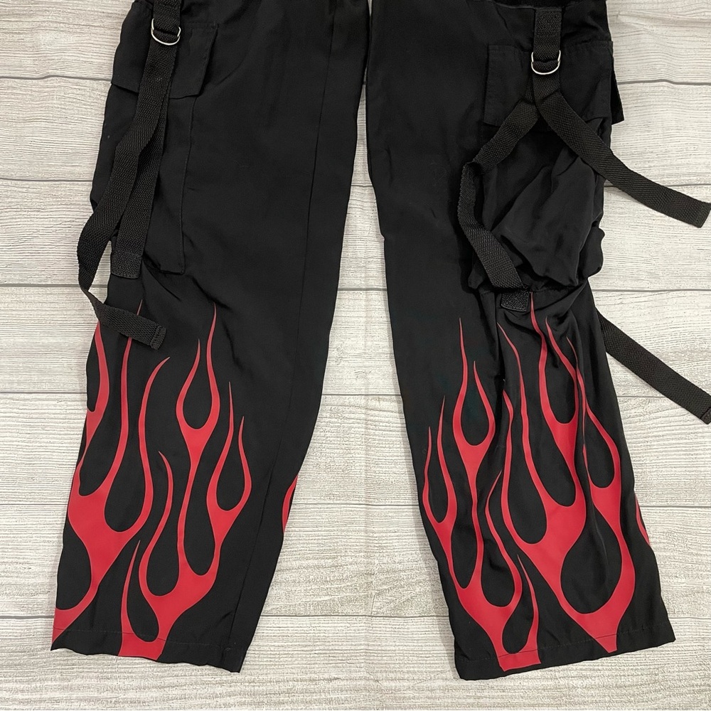NAMILIA flame cut out pants - Picture 5 of 12